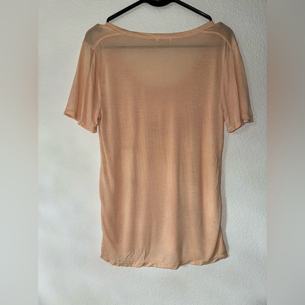 Club Monaco women’s shirt- size small- cantaloupe color - Picture 5 of 5